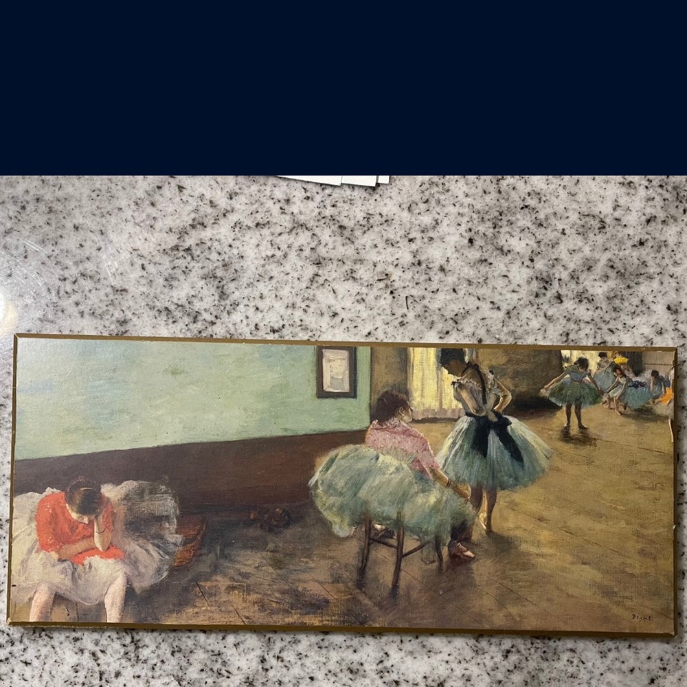 NGA Edgar Degas Painting of Ballerinas